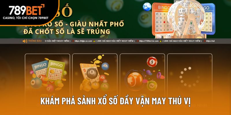 Khám phá sảnh xổ số đầy vận may thú vị